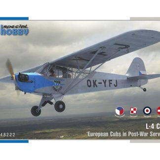 L-4 Cub in Post War Service 1:48 - Special Hobby L4 Mládě v Poválečné Službě - stavebnice Special Hobby 1/48