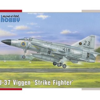 AJ-37 Viggen Strike Fighter 1:72 - Special Hobby AJ37 Viggen Strike Fighter - stavebnice Special Hobby 1/72