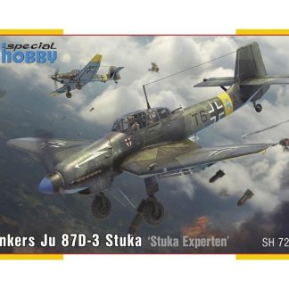 Junkers Ju 87D-3 Stuka Stuka Experten 1:72 - Special Hobby Junkers Ju 87D3 Stuka Experten - stavebnice Special Hobby 1/72
