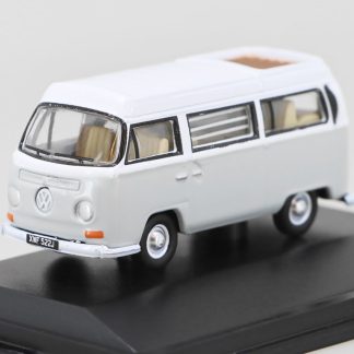 Volkswagen T2 Camper šedá 1:76 - Oxford BAZAROVÉ ZBOŽÍ Volkswagen Camper - kovový model auta 1/76