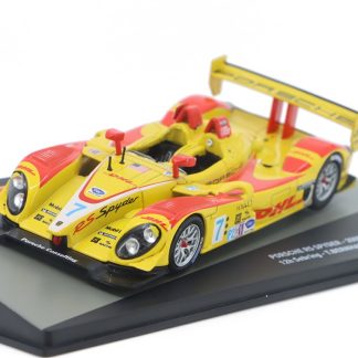 Porsche RS Spyder #7 2008 12h Sebring 1:43 - Centauria časopis s modelem Porsche RS Spyder No.7 - kovoý model auta 1/43