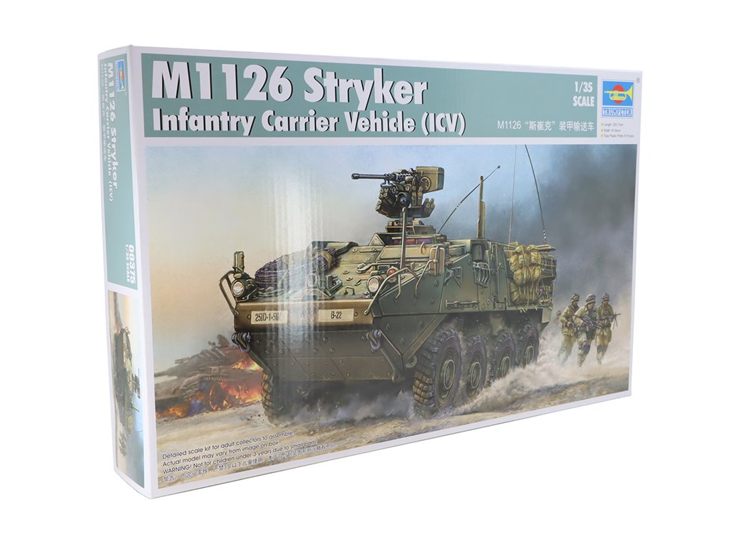 M1126 Stryker Infantry Carrier Vehicle 1:35 - Trumpeter stavebnice M-1126 Stryker ICV - ModelKIT 1/35