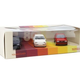 Renault Clio Williams Jet-Car 1993 - SADA 3 ks 1:43 - NOREV Set: Renault Clio Williams Jet Car - kovové modely aut 1/43