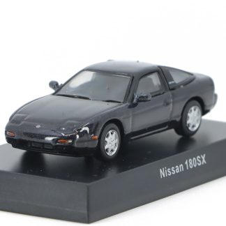 Nissan 180SX Coupe 1990 1:64 - Kyosho časopis s modelem Nissan 180 SX Cabriolet - kovový model auta 1/64