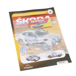 Škoda 130 RS 1:8 - časopis #36 se stavebnicí Škoda 130 RS 1:8 - časopis #36 se stavebnicí