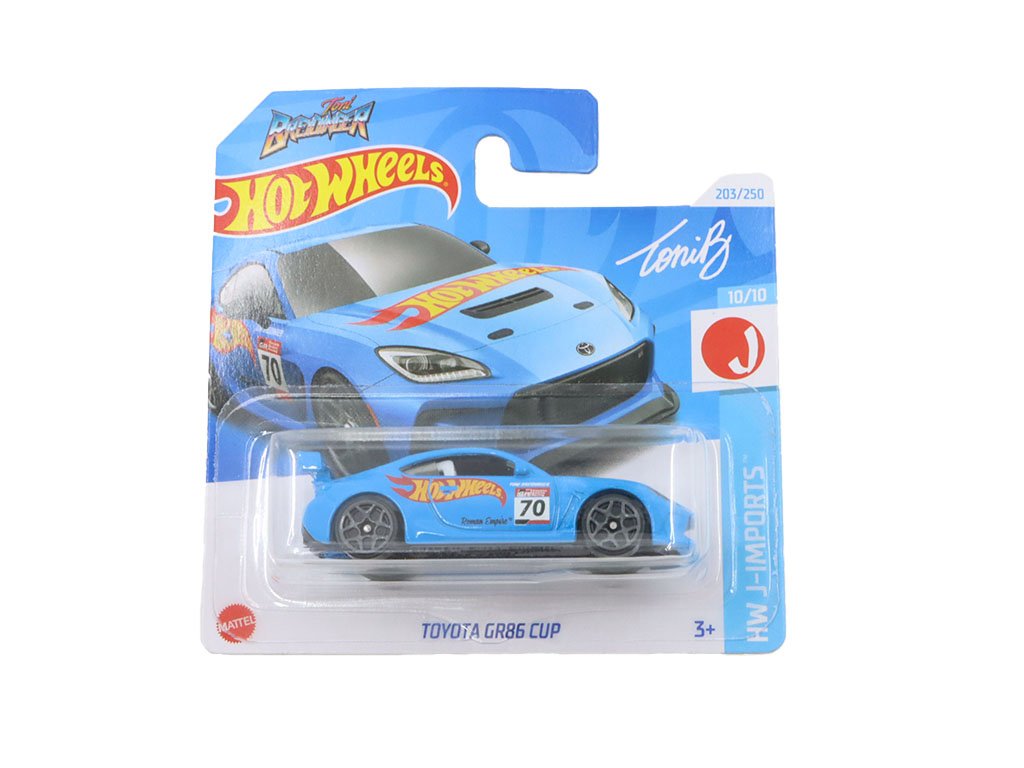 Toyota GR86 Cup 1:64 - Hot Wheels Toyota GR86 Cup 1:64 - model auta 1/64