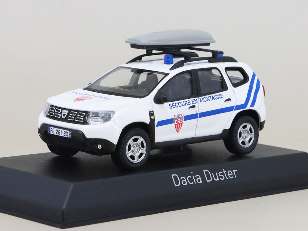 Dacia Duster 2020 National Police CRS Horská záchranná služba 1:43 - NOREV Dacia Duster 2020 National Police CRS Horská záchranná služba - kovový model auta