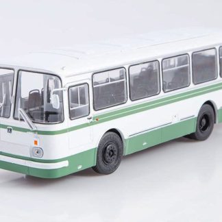 LAZ-695N autobus 1:43 - MODIMIO - Naše autobusy časopis s modelem #60 LAZ 695N - kovový model autobusu
