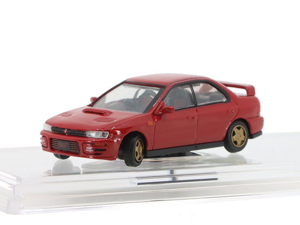 Subaru Impreza WRX RHD 1994 1:64 - BM Creations Subaru Impreza WRX Right Hand Drive - kovový model auta