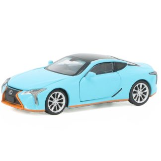 Lexus LC500 modrá 1:64 - Era Car Lexus LC-500 - kovový model auta 1/64
