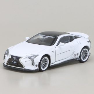 Lexus LB Works LC500 bílá 1:64 - Era Car LB Works LC500 - kovový model auta 1/64
