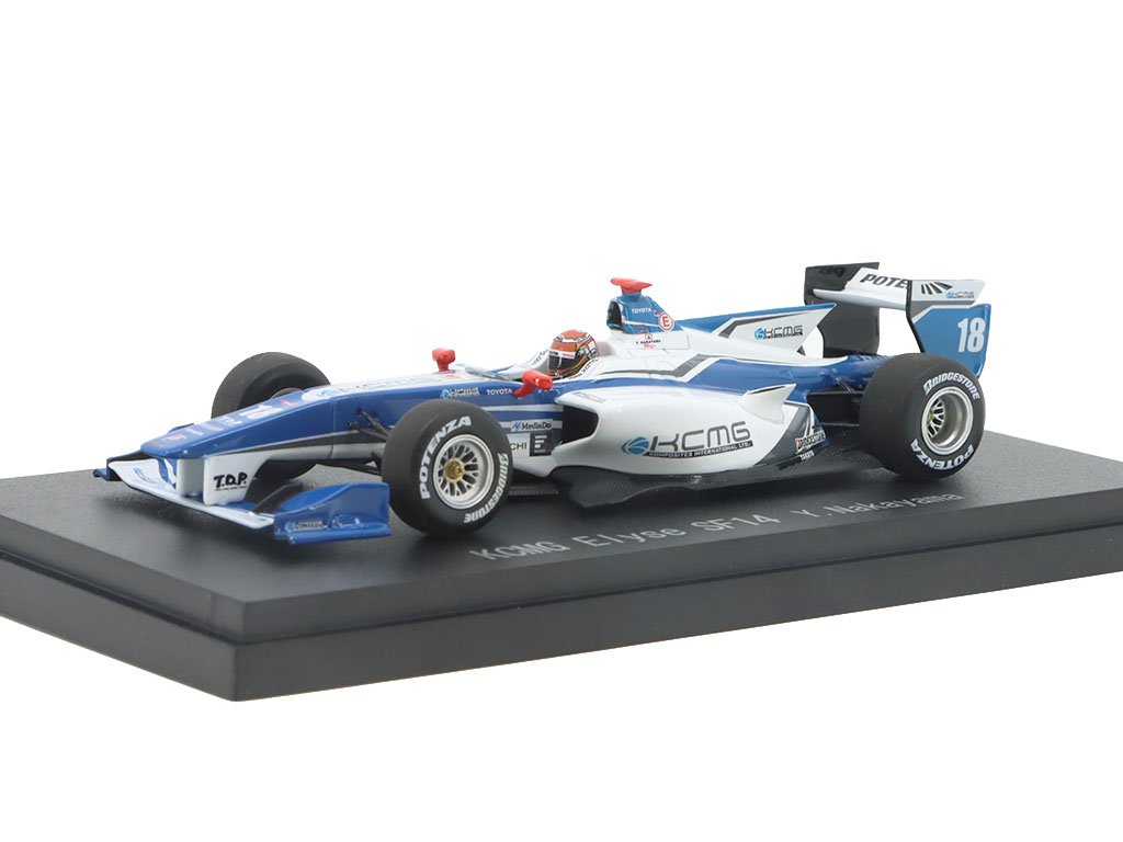KCMG SF14 Elyse #18 1:43 - Ebbro SF14 Elyse No. 18 - kovový model auta 1/43