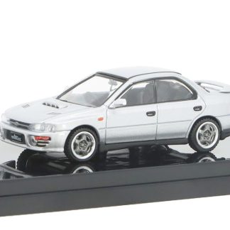 Subaru Impreza WRX GC8 1992 šedá 1:64 - Hobby Japan Subaru Impreza WRX GC 8 - kovový model auta 1/64