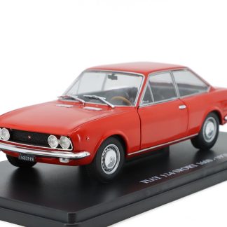 Fiat 124 Sport 1600 1970 1:24 - SpecialC.-132 časopis s modelem Fiat 124 Sport - kovový model auta 1/24