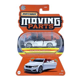 BMW M4 Cabriolet 2020 1:64 - MATCHBOX BMW M4 Cabrio - model auta 1/64