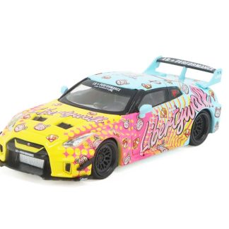 Nissan 35GT-RR Ver.1 1:64 - MiniGT LBWK Nissan 35 GTRR Version 1 - kovový model auta 1/64
