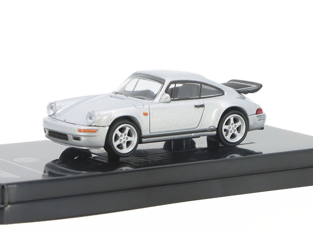 Porsche RUF CTR 1987 šedá 1:64 - PARAGON Models RUF CTR - kovový model auta 1/64