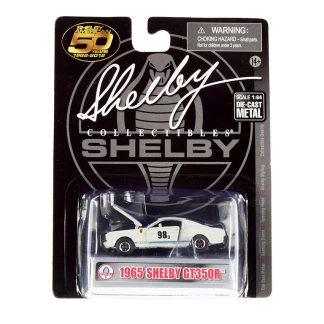 Shelby GT350R #98 1965 1:64 - Shelby Collectables Shelby GT350R No.98 - sběratelský model autá 1/64