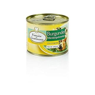 Very Large 2 Dozen Vineyard Snails Francaise de Gastronomie 200g
