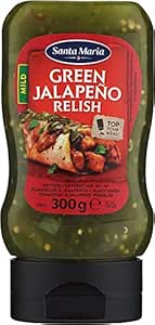 Jalapeño Relish Mild Santa Maria Green Jalapeno Relish Mild Total Weight 300 g