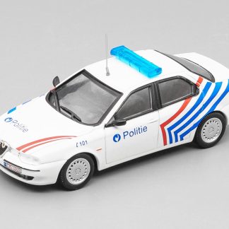 Alfa Romeo 156 1:43 - Policejní auta světa časopis s modelem #49 BAZAROVÉ ZBOŽÍ Alfa Romeo 156 - kovový model auta
