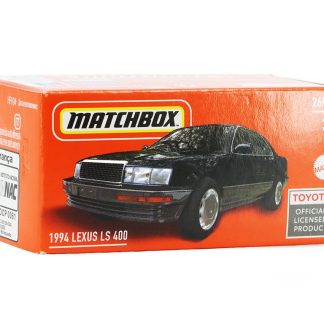 Lexus LS 400 1994 černá 1:64 - MATCHBOX Lexus LS400 - model auta 1/64