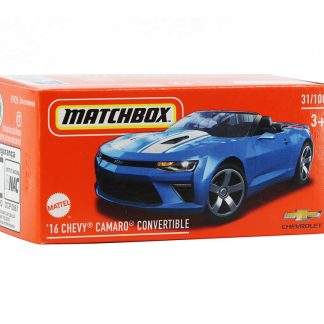 Chevy Camaro Convertible 2016 1:64 - MATCHBOX Chevrolet Camaro Cabrio - model auta 1/64