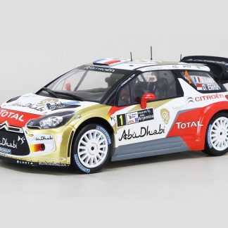 Citroen DS3 WRC #1 Rallye Monte Carlo 2013 S. Loeb / D. Elena 1:18 - Altaya časopis s modelem BAZAROVÉ ZBOŽÍ Citroen DS 3 WRC No.1 - kovový model auta 1/18