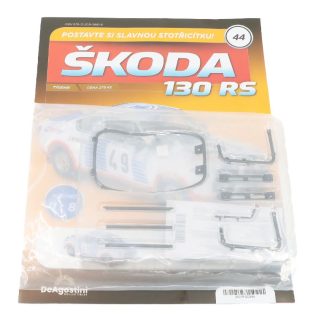 Škoda 130 RS 1:8 - časopis #44 se stavebnicí Škoda 130 RS 1:8 - časopis #44 se stavebnicí