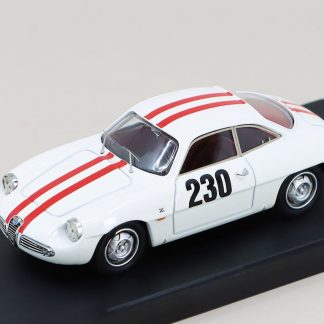 Alfa Romeo Giulieta SZ #230 Friburgo - Schauinsland 1962 1:43 - Bang Alfa Romeo Giulieta - kovový model auta 1/43