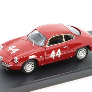 Alfa Romeo Giulieta SZ #44 Targa Florio 1960 Kim Pedretti 1:43 - Bang Alfa Romeo Giulieta - kovový model auta 1/43
