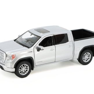 GMC Sierra 1500 SLT Crew Cab 2019 šedá 1:27 - MOTORMAX GMC Sierra 1500 SLT Crew Cab 2019 - kovový model auta