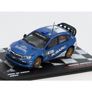 Subaru Impreza WRC 1:43 - Rallye automobily časopis s modelem #71 Subaru Impreza WRC 1:43 - kovový model auta