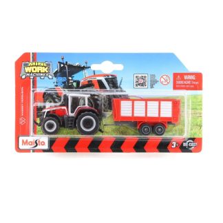 Massey Ferguson 8s.265 Tractor s přívěsem 2020 1:64 - Maisto Massey Ferguson 8s.265 Tractor s přívěsem 2020