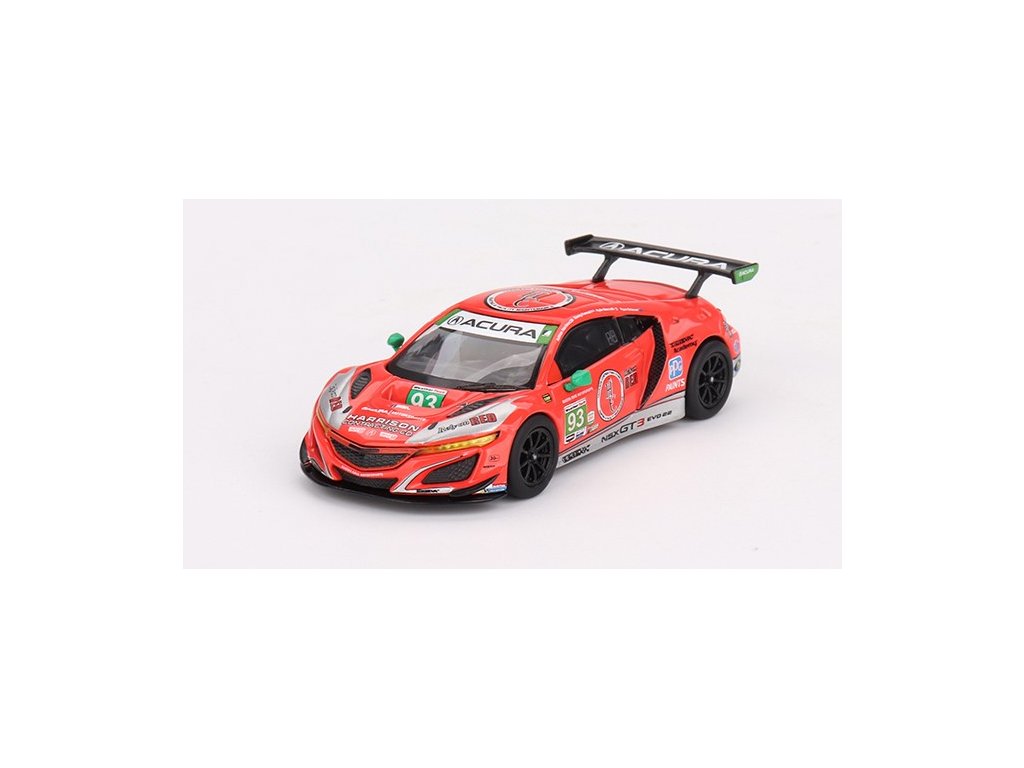 Acura NSX GT3 EVO22 #93 2023 1:64 - MiniGT Acura NSX GT3 EVO22 #93 - kovový model auta 1/64