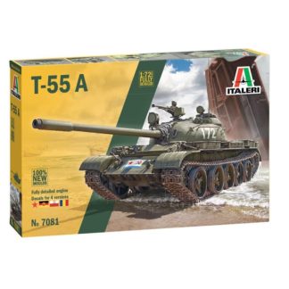 T-55 A 1:72 - Italeri stavebnice T-55 A - ModelKIT