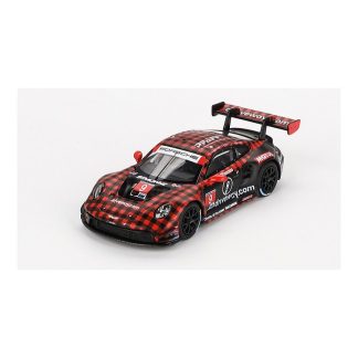 Porsche 911 GT3 R #9 GTD PRO Pfaff Motorsports IMSA 2023 - MiniGT Porsche 911 GT3 - kovový model auta