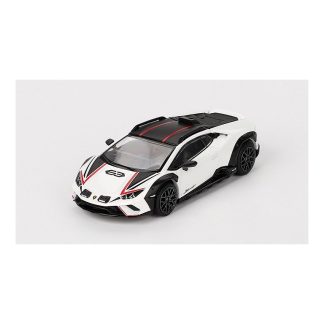 Lamborghini Huracán Sterrato Bianco Asopo 1:64 - MiniGT Lamborghini Huracán Sterrato Bianco Asopo - kovový model auta