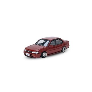 Toyota Corolla AE100 1996 RHD 1:64 červená - BM Creations Toyota Corolla AE 100 Right Hand Drive - kovový model auta