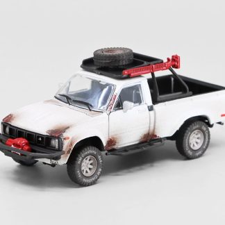 Toyota Hilux 1980 N60 N70 Series RHD Rusting White 1:64 - BM Creations Toyota Hilux 1980 N60 N70 Series Right Hand Drive - model auta 1/64