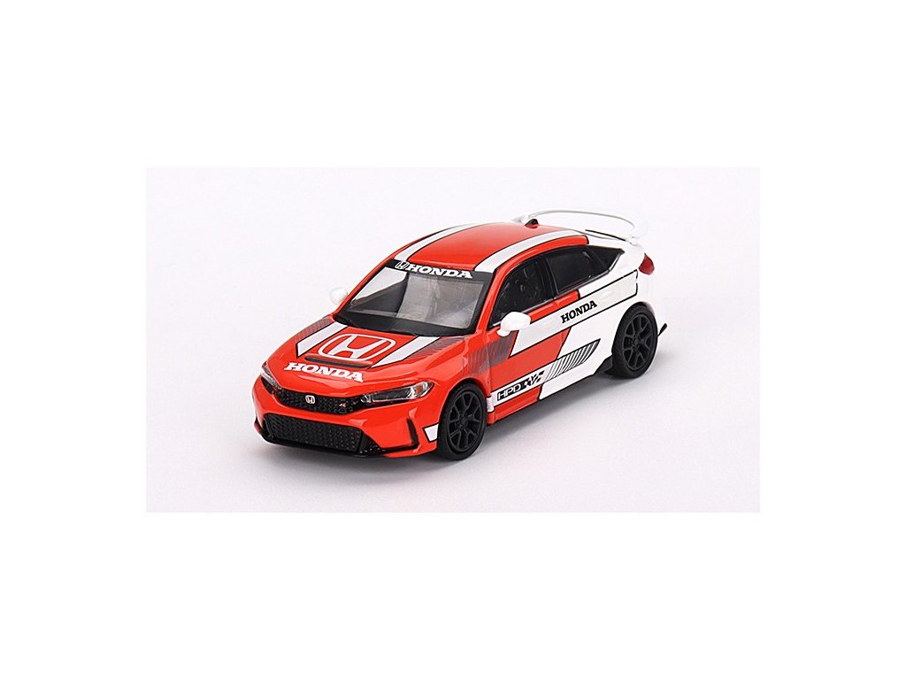 Honda Civic TYPE R 2023 Pace Car 1:64 - MiniGT Honda Civic TYPE R 2023 Pace Car 1:64 - kovový model auta