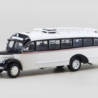 Reo Speedwagon 1:72 - Kultovní autobusy minulé éry časopis s modelem #43 Reo Speed Wagon - kovový model autobusu 1/72