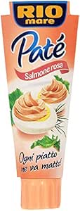3x Rio Mare Patè Tonno Salmone Pink Salmon Tuna Cream 100 g Spreadable