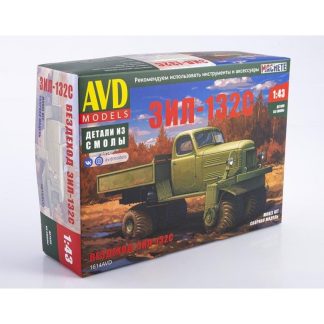 ZIL-132S terénní náklaďák 1:43 - AVD ZIL 132S offroad truck - stavebnice KIT