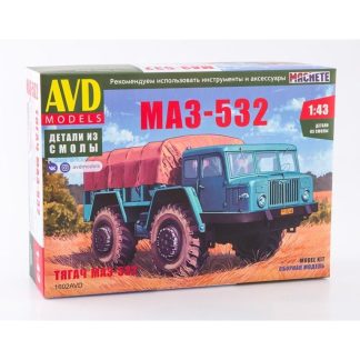 MAZ-532 Tahač 1:43 - AVD MAZ 532 Tahač - stavebnice KIT