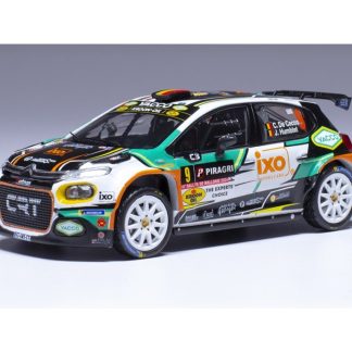 Citroen C3 Rally2 #9 De Cecco/Humblet Rally WM Rallye Wallonien 2024 1:43 - IXO Models Citroen C3 Rally 2 No.9 De Cecco/Humblet Rally WM Rallye Wallonien 2024 - kovový model auta