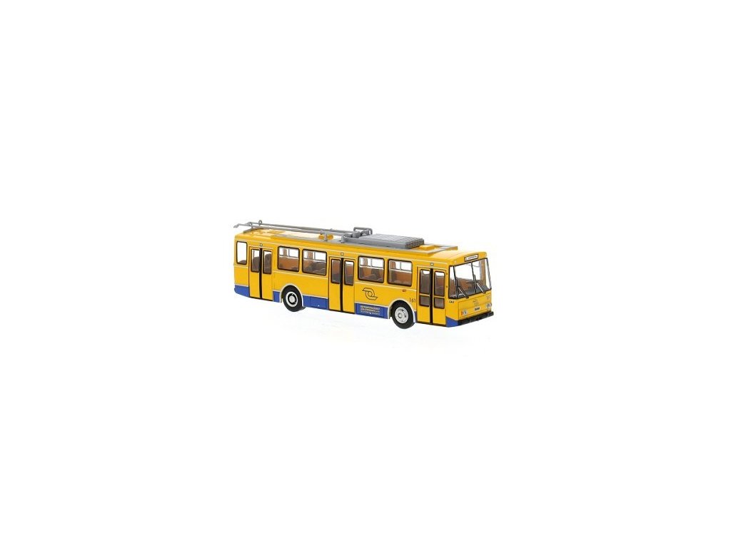Trolejbus Škoda 14Tr 1982 Otrokovice 1:87 - Brekina Trolejbus Škoda 14 Tr - model autobusu