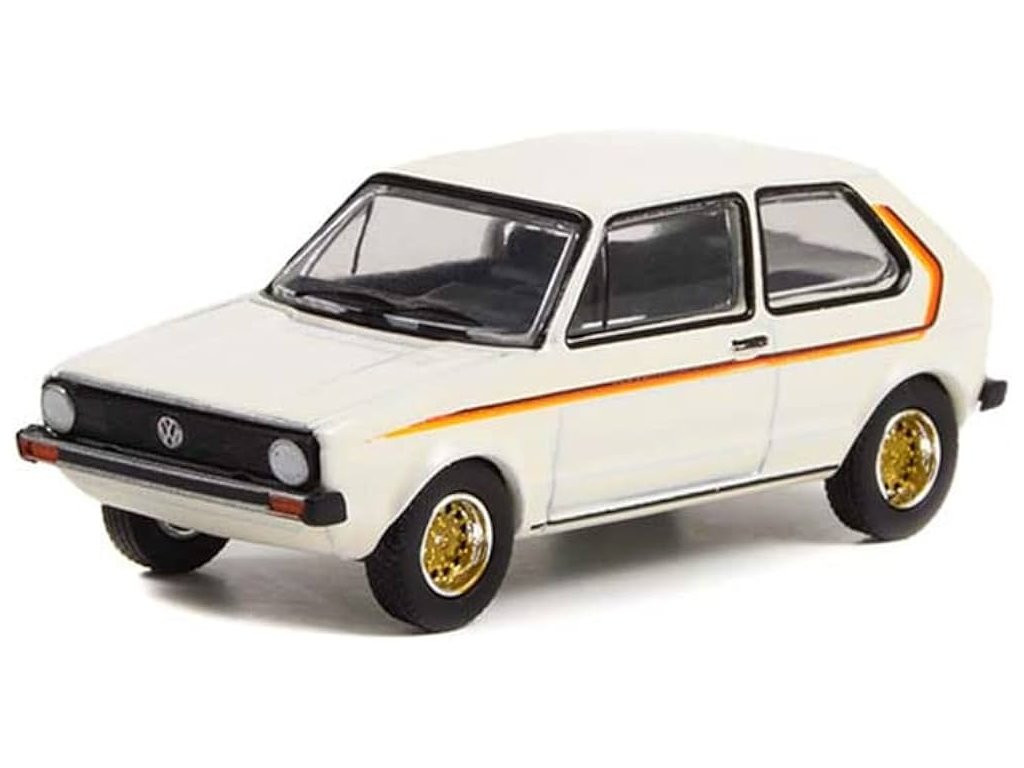 Volkswagen Golf Rabbit 1975 1:64 - GreenLight VW Golf Rabbit - kovový model 1/64
