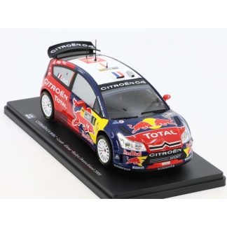 Citroen C4 Red Bull No 1 Rally Germany 2008 1:24 - Altaya časopis s modelem Citroen C4 Red Bull - kovový model auta