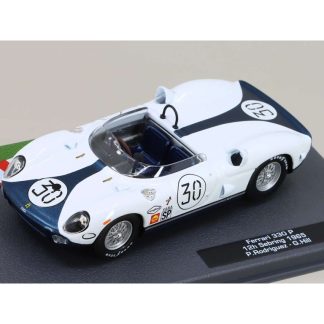 Ferrari 330 P #30 Rodríguez/Hill 12h Sebring 1965 1:43 - Altaya časopis s modelem Ferrari 330 P #30 - kovový model auta
